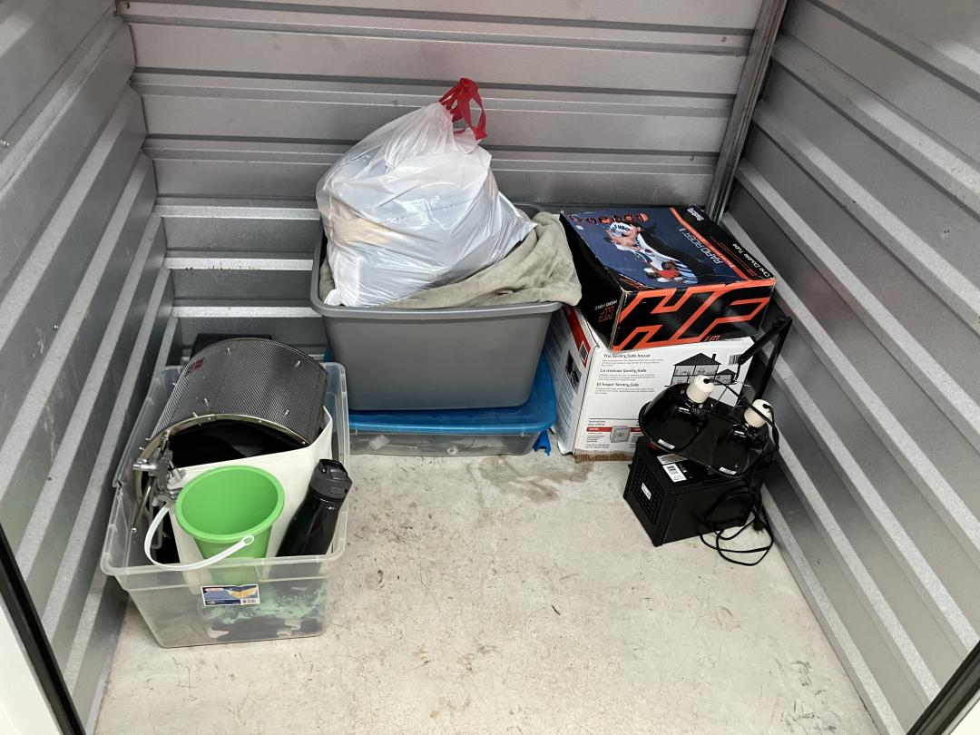 Storage Unit Auction in Fall River, MA at Fall River Lewiston St ends